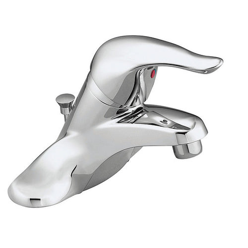 Moen Chateau Chrome One-Handle Low Arc Bathroom Faucet