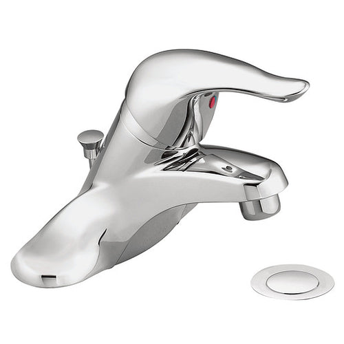 Moen Chateau Chrome One-Handle Low Arc Bathroom Faucet