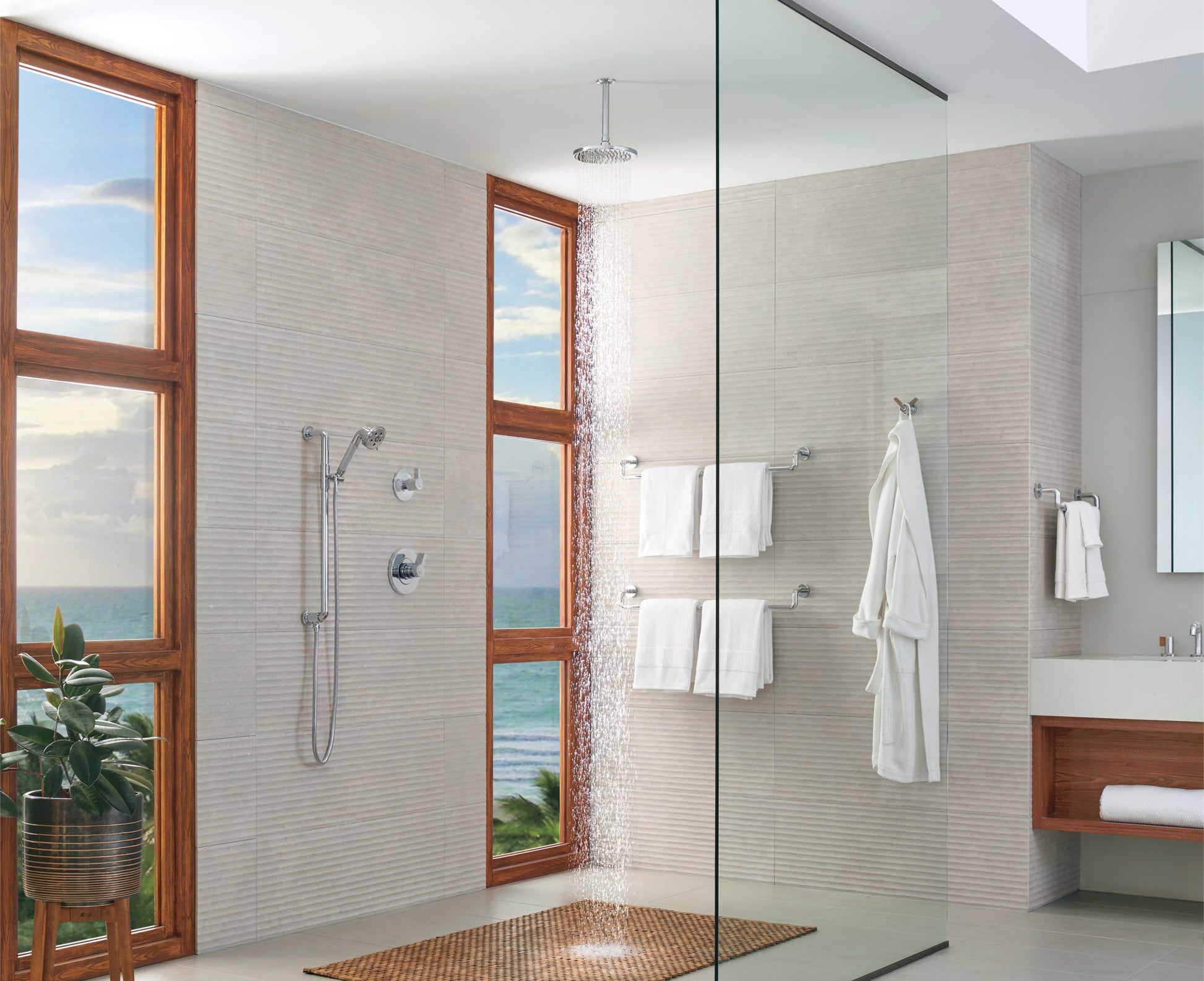 Litze 3-Function Diverter Trim - Less Handle lifestyle