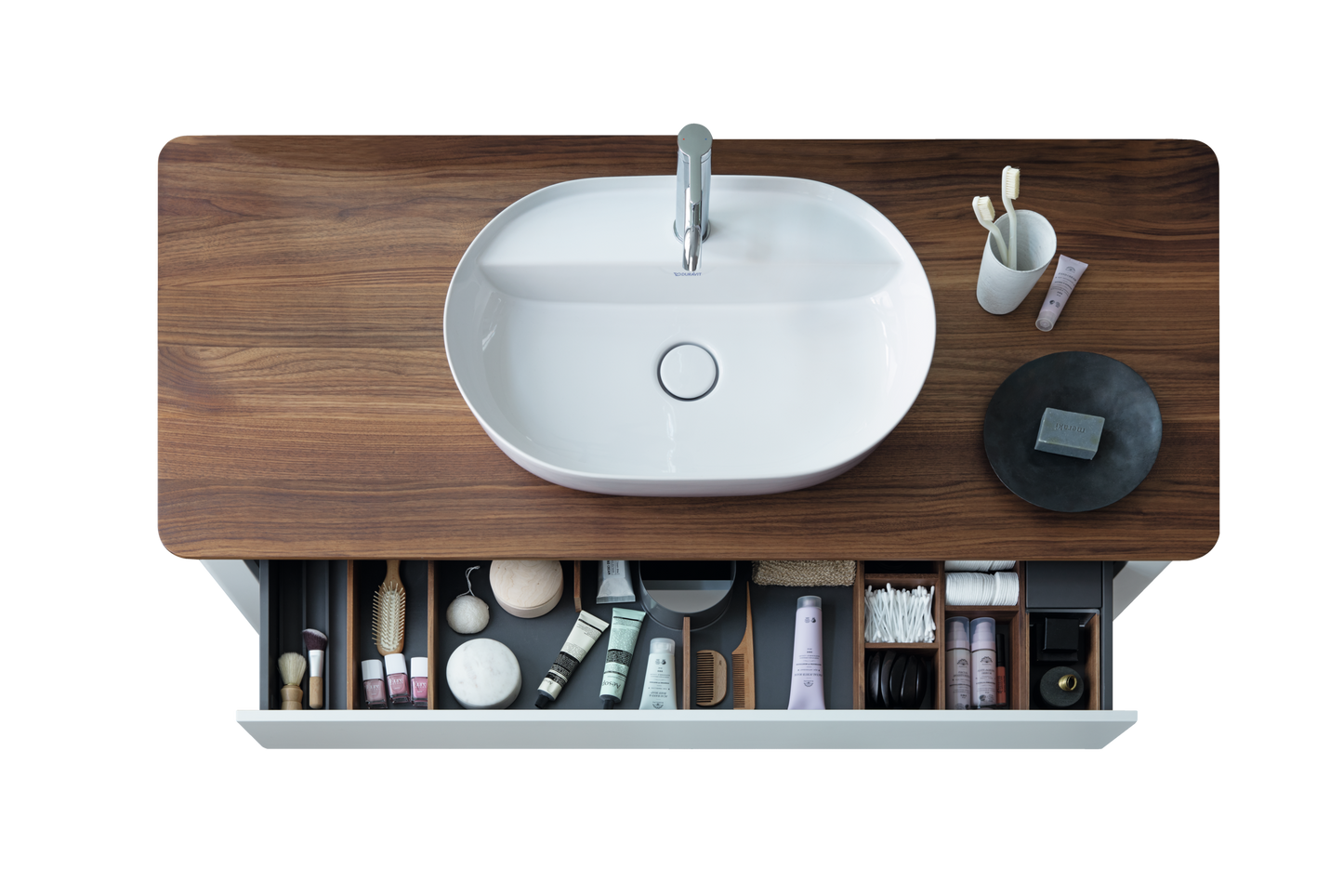 Duravit Luv Console vanity unit floorstanding