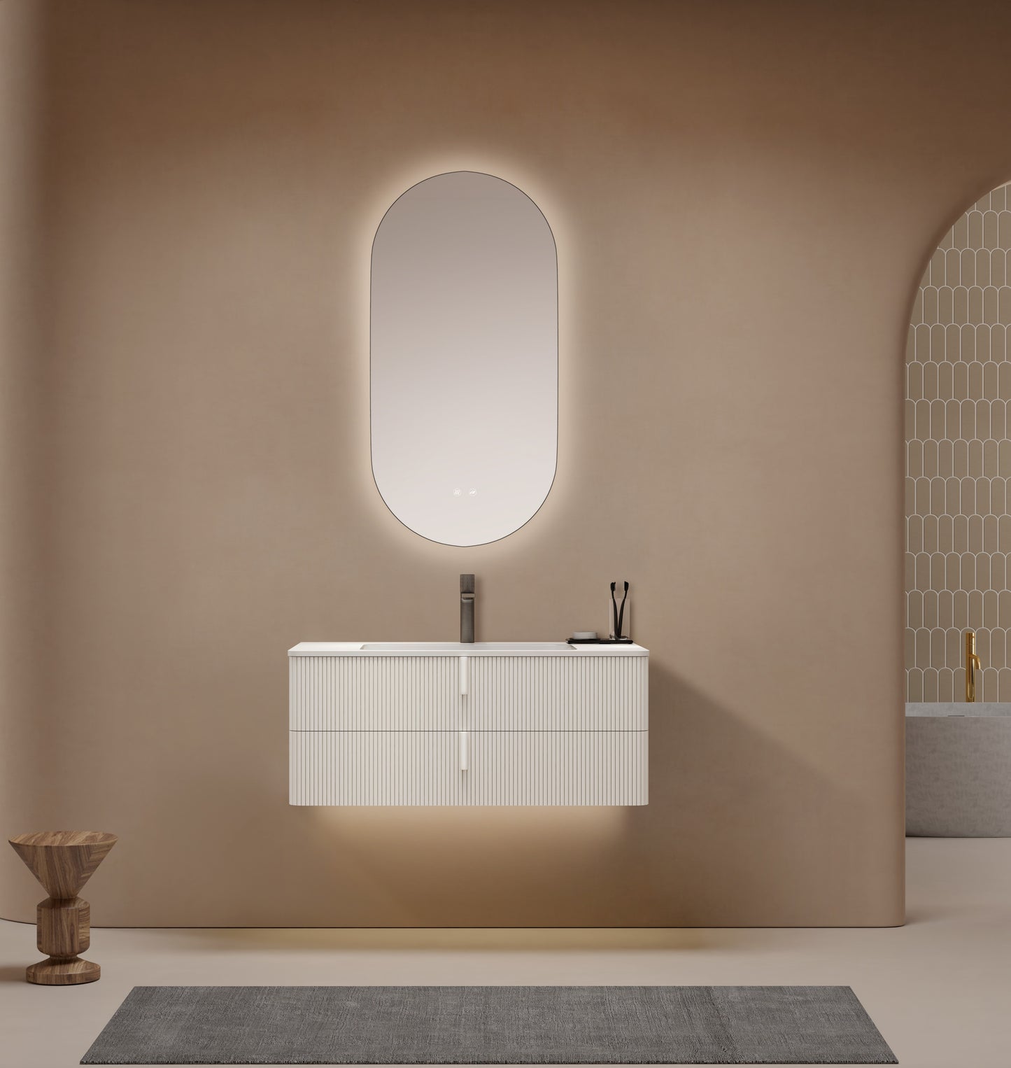 Nobel Single Sink Bathroom Vanity by Godi