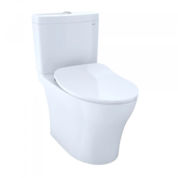TOTO Aquia® IV Two-Piece Toilet - 1.28 GPF & 0.9 GPF, Elongated Bowl - WASHLET+ Connection - Slim Seat