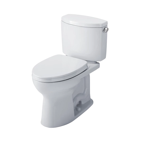 Toto Drake® II Two-Piece Toilet 1.28 GPF - Elongated front bowl