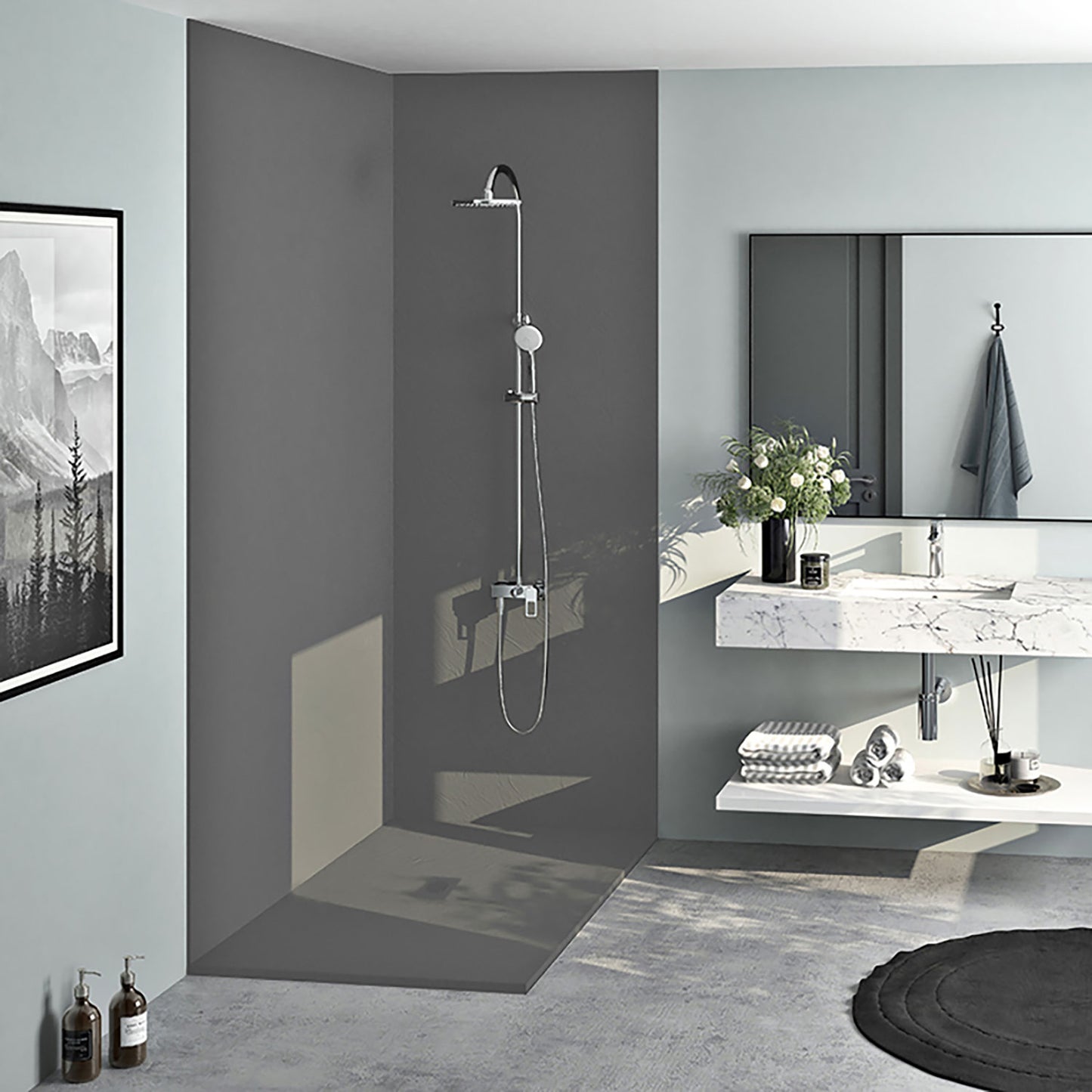Zitta Wall 60" in black