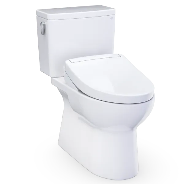 Toto Glaston™ WASHLET®+ Two-Piece Toilet - 1.28 GPF