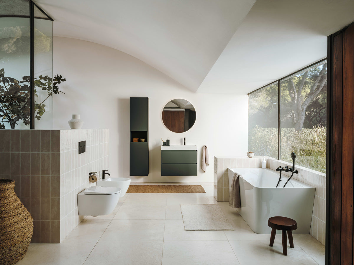 Roca fixtures in an installed interior