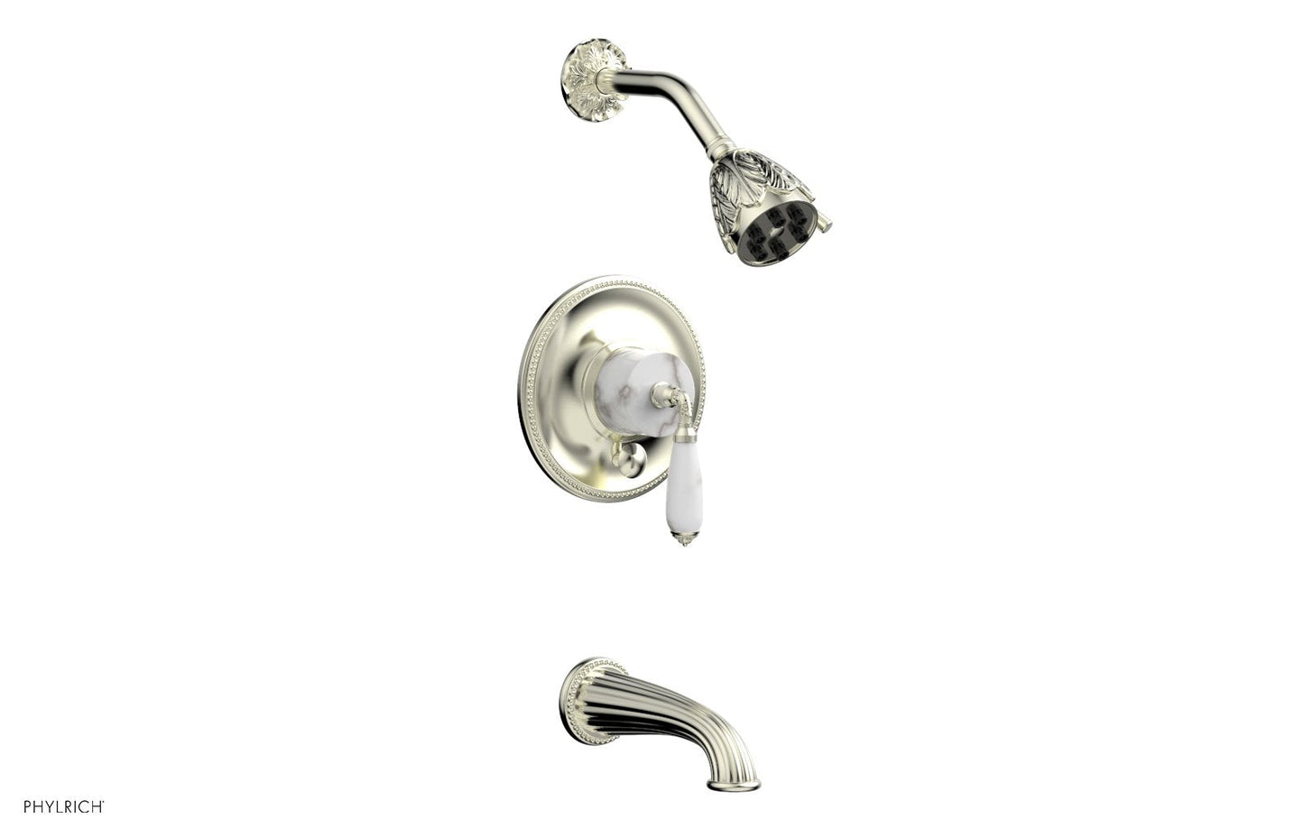 Phylrich VALENCIA Pressure Balance Tub and Shower Set PB2338B
