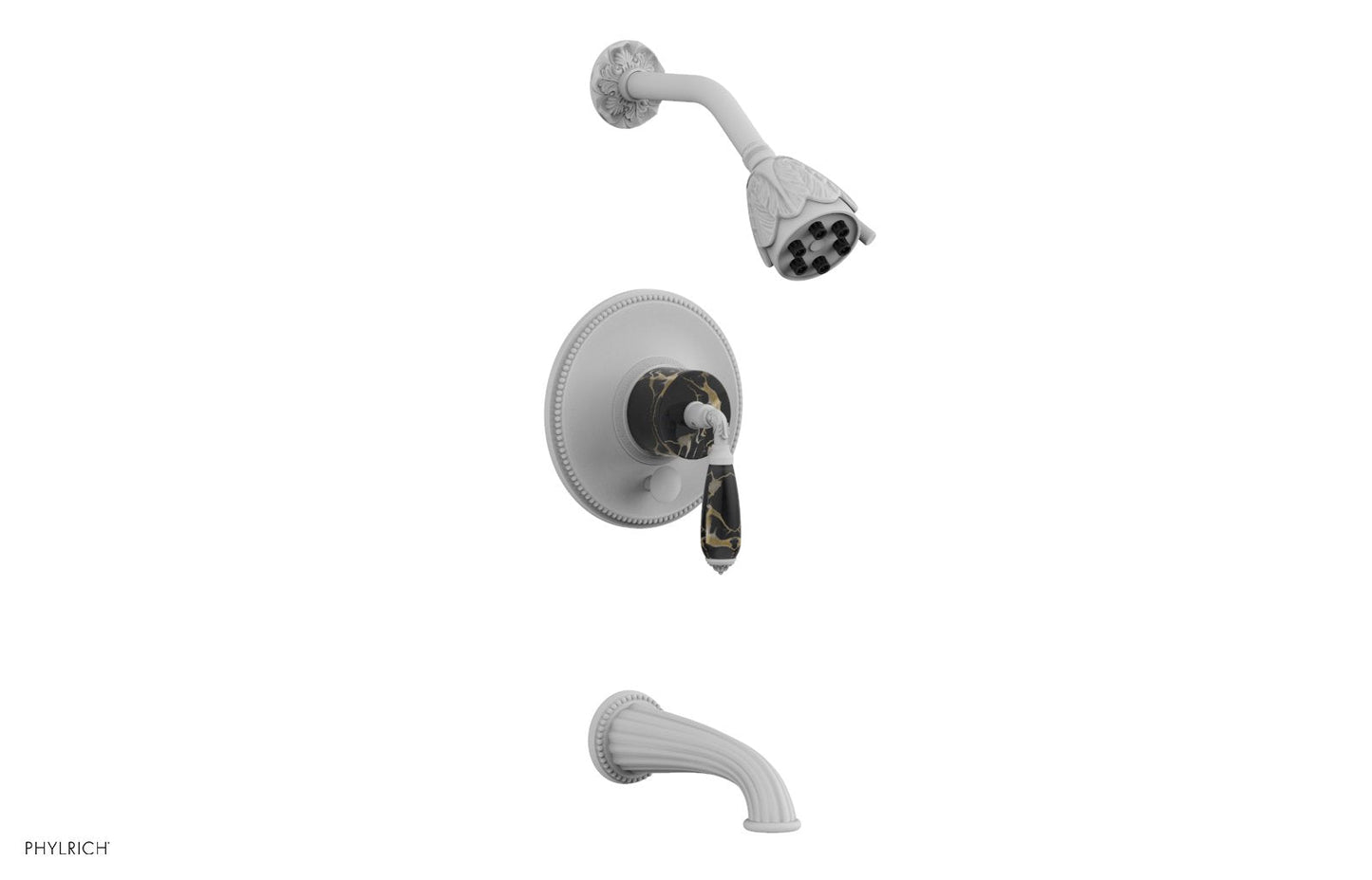 Phylrich VALENCIA Pressure Balance Tub and Shower Set PB2338C