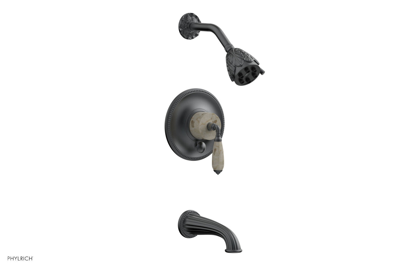 Phylrich VALENCIA Pressure Balance Tub and Shower Set PB2338D