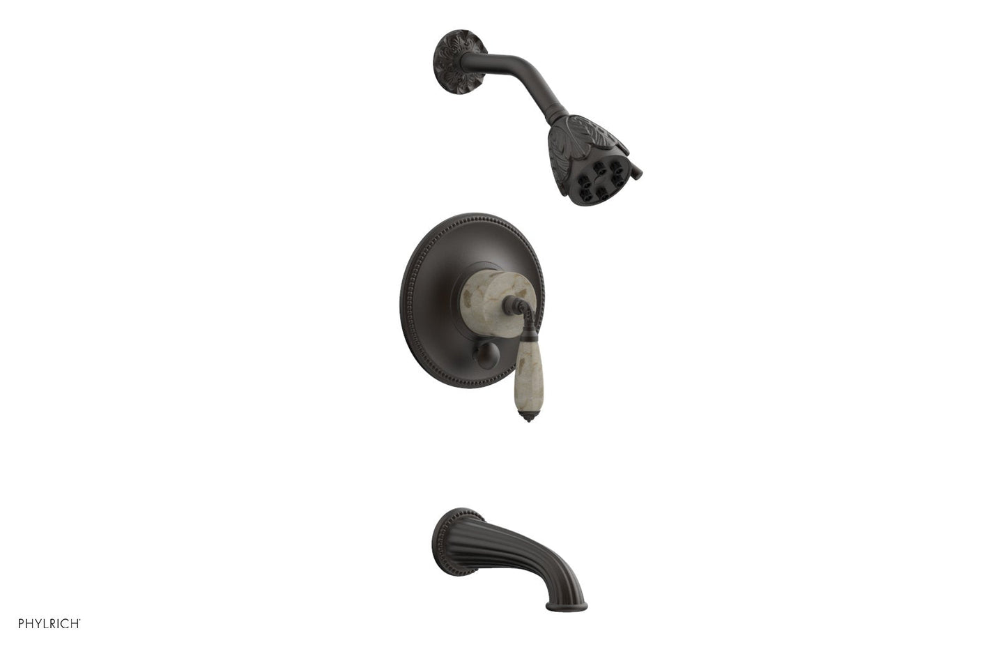 Phylrich VALENCIA Pressure Balance Tub and Shower Set PB2338D