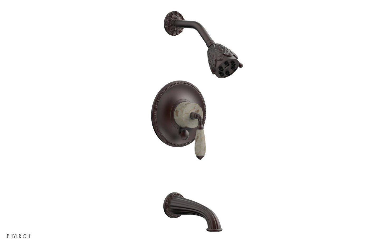 Phylrich VALENCIA Pressure Balance Tub and Shower Set PB2338D