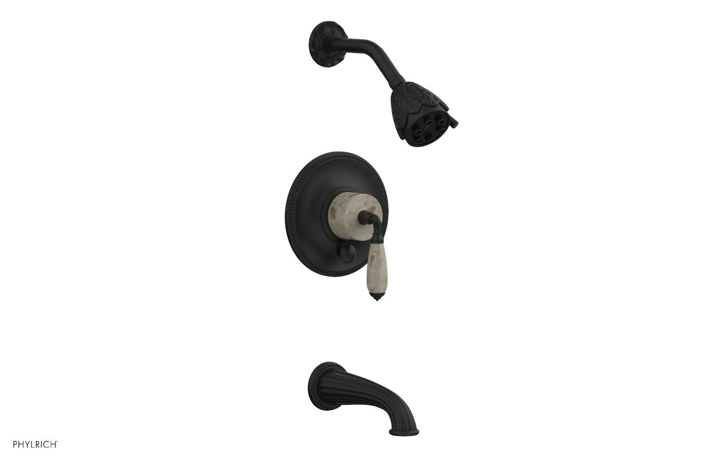 Phylrich VALENCIA Pressure Balance Tub and Shower Set PB2338D
