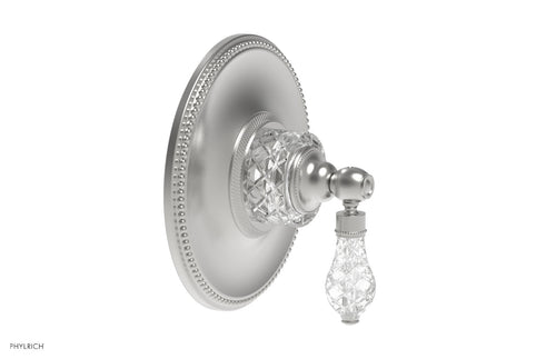 Phylrich REGENT CUT CRYSTAL - Pressure Balance Shower Plate & Handle Trim PB3181TO