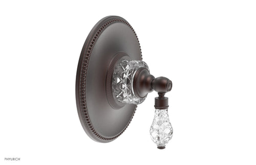 Phylrich REGENT CUT CRYSTAL - 3/4" Thermostatic Shower Trim TH181