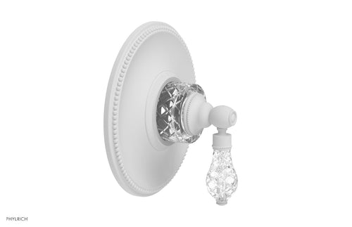 Phylrich REGENT CUT CRYSTAL - Pressure Balance Shower Plate & Handle Trim PB3181TO