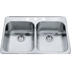 KINDRED Steel Queen Drop In Sink -  QDL2031-7-3