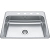 KINDRED Creemore Drop In Sink -  CSLA2522-8-4CB