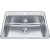KINDRED Creemore Drop In Sink -  CSLA2522-8-4CB