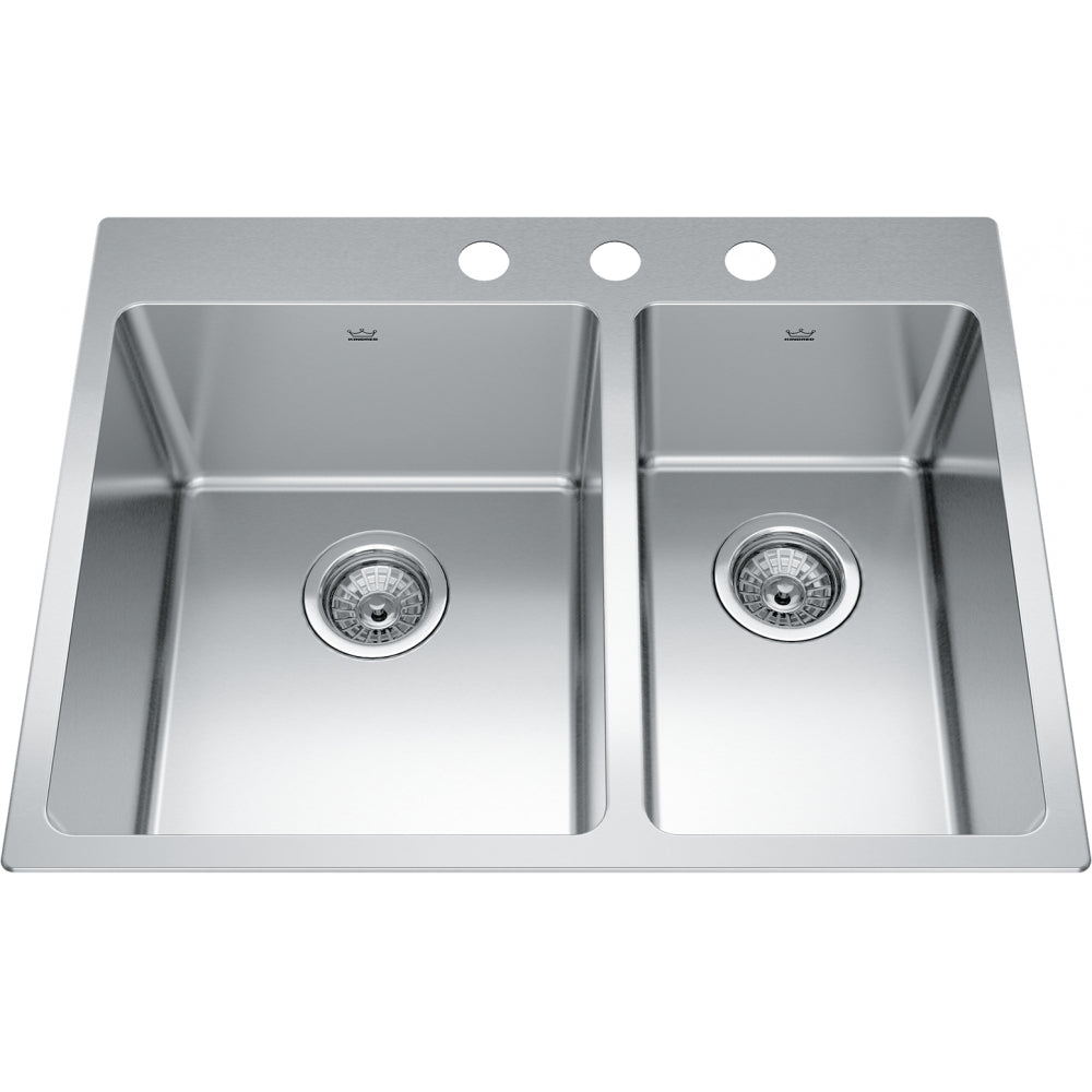KINDRED Brookmore Drop In Sink -  BCL2127R-9-4
