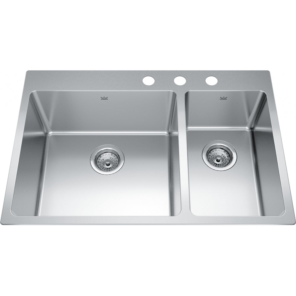 KINDRED Brookmore Drop In Sink -  BCL2131R-9-4
