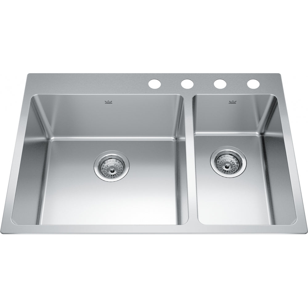KINDRED Brookmore Drop In Sink -  BCL2131R-9-4