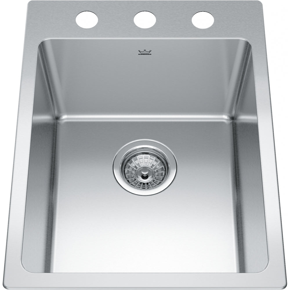 KINDRED Brookmore Drop In Sink -  BSL2116-9-1