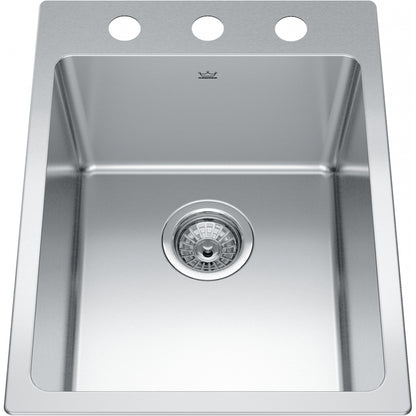 KINDRED Brookmore Drop In Sink -  BSL2116-9-1