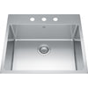 KINDRED Brookmore Drop In Sink -  BSL2225-9-3