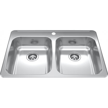 KINDRED Reginox Drop In Sink -  RDLA3322-55-1