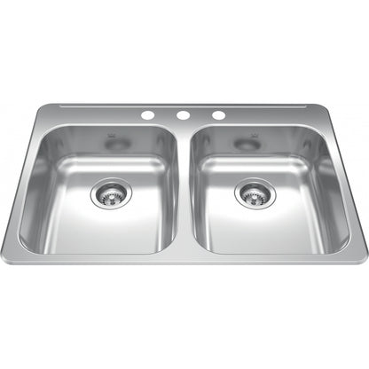 KINDRED Reginox Drop In Sink -  RDLA3322-55-1