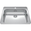 KINDRED Reginox Drop In Sink -  RSLA2522-55-4