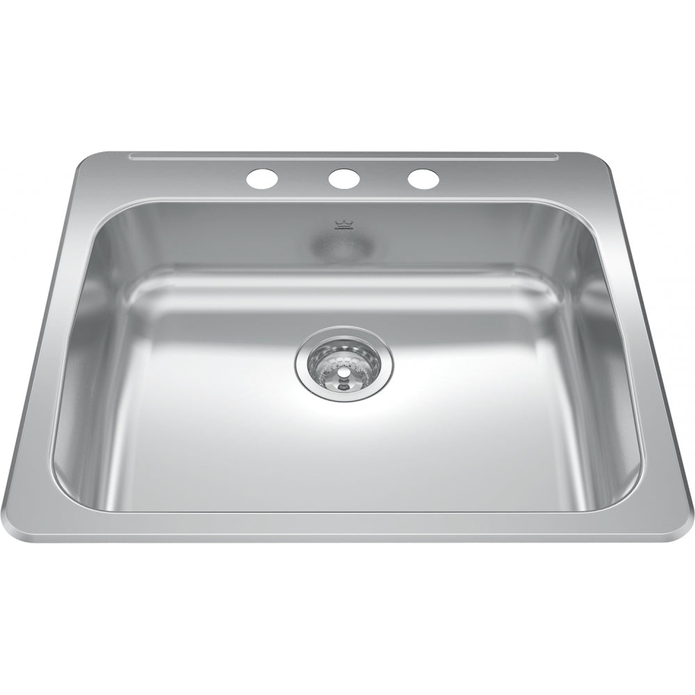 KINDRED Reginox Drop In Sink -  RSLA2522-55-4