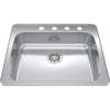 KINDRED Reginox Drop In Sink -  RSLA2522-55-4