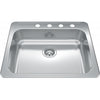 KINDRED Reginox Drop In Sink -  RSLA2522-55-4