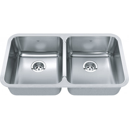 KINDRED Steel Queen Undermount Sink QDUA1831-8