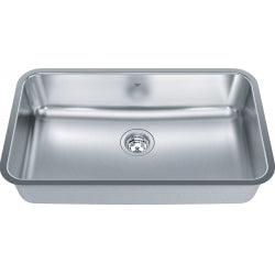 KINDRED Steel Queen Undermount Sink QSUA1831-8