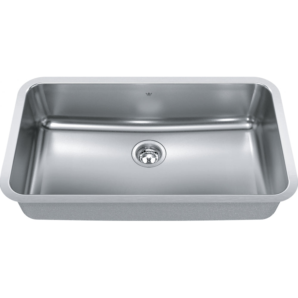 KINDRED Steel Queen Undermount Sink QSUA1933-8