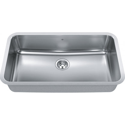 KINDRED Steel Queen Undermount Sink QSUA1933-8