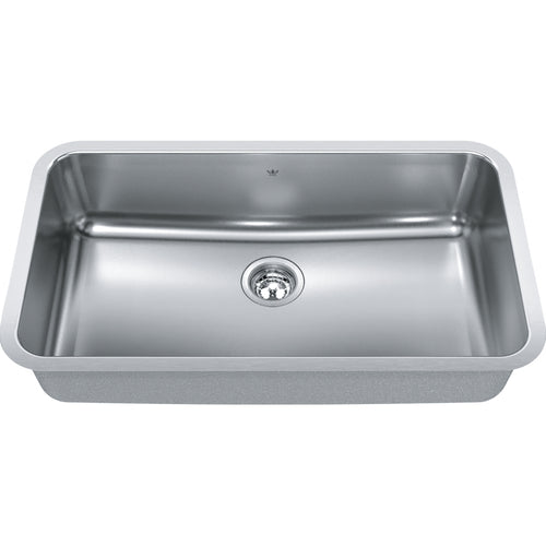 KINDRED Steel Queen Undermount Sink QSUA1933-8