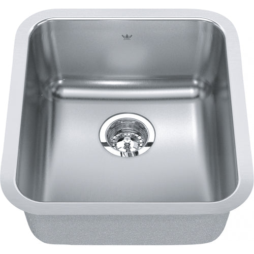 KINDRED Steel Queen Undermount Sink QSUA1917-8