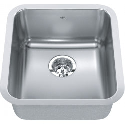 KINDRED Steel Queen Undermount Sink QSUA1917-8