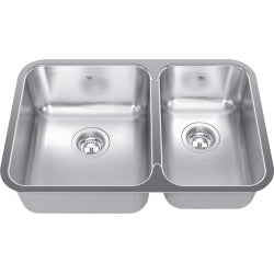 KINDRED Steel Queen Undermount Sink QCUA1827R-8