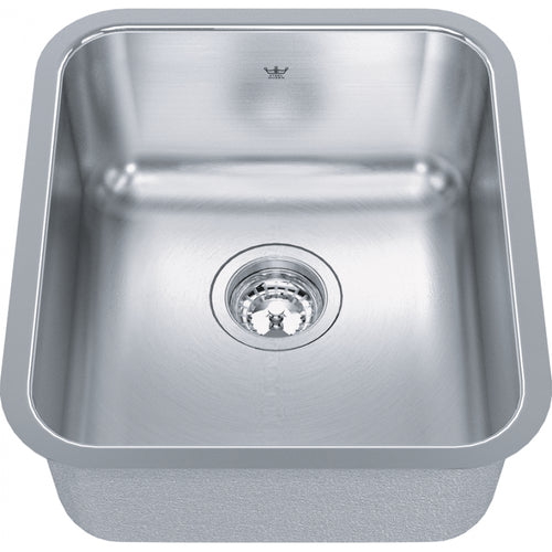 KINDRED Steel Queen Undermount Sink QSUA1816-8