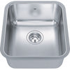 KINDRED Steel Queen Undermount Sink QSUA1816-8