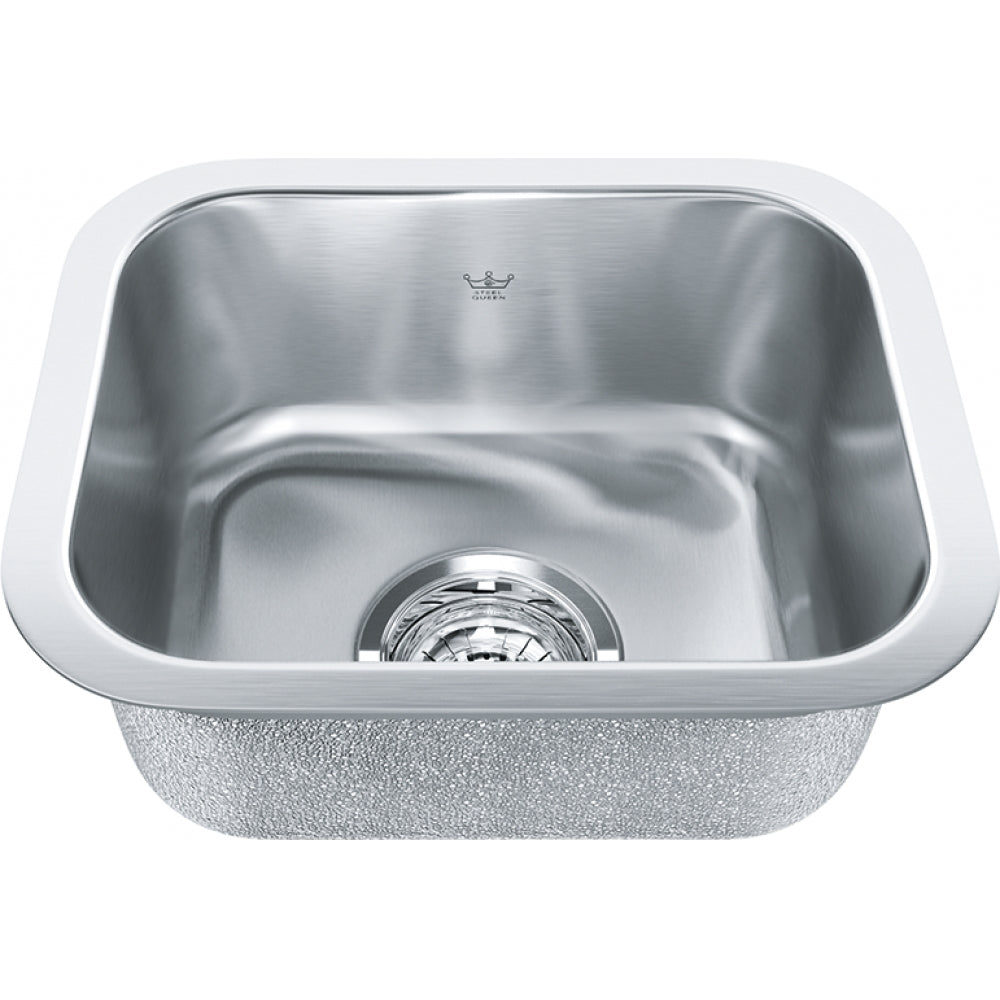 KINDRED Steel Queen Undermount Sink QSU1113-6
