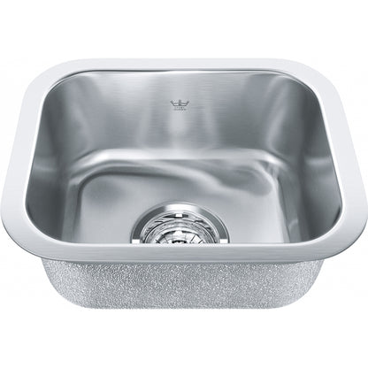 KINDRED Steel Queen Undermount Sink QSU1113-6