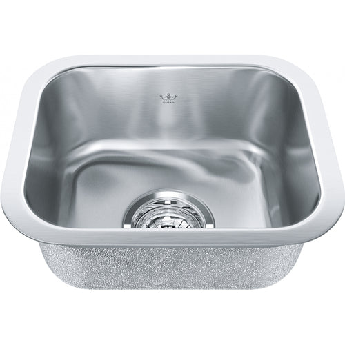 KINDRED Steel Queen Undermount Sink QSU1113-6
