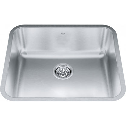 KINDRED Steel Queen Undermount Sink QSUA1922-8