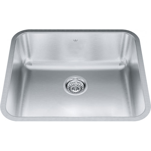 KINDRED Steel Queen Undermount Sink QSUA1922-8