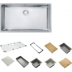 FRANKE Cube Workcenter Sink - CUX11030-WKC